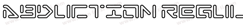 Abduction Regular字体转换